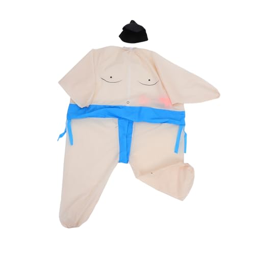 minkissy Lustiges Inflatable Wrestler Outfit für Erwachsene Unisex Halloween Party Anzug für Männer und Frauen Einfach Aufzublasen Leicht und von minkissy