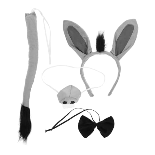 minkissy Lustiges Kopfband Nase Fliege und Tierverkleidung für Erwachsene für Halloween und Karnevalspartys minkissy Lustiges Kopfband Nase Fliege und Tierverkleidung für Erwachsene für Halloween und Karnevalspartys von minkissy