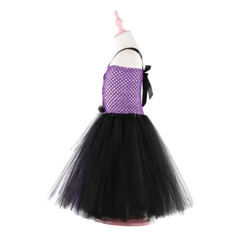 minkissy Mädchen Hexenkostüm Halloween Stil Rollenspiel Kleidung Zauberin Kleid für Karneval und Partys minkissy Mädchen Hexenkostüm Halloween Stil Rollenspiel Kleidung Zauberin Kleid für Karneval und Partys von minkissy