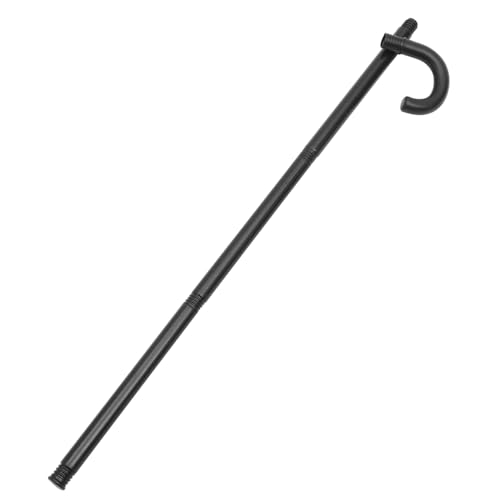 minkissy Magischer Gehstock aus Kunststoff Halloween Party Requisite Cosplay Zauberstab für Bühnenperformance und Verkleidung Praktischer Zauberer Stock für Show und Tanz von minkissy