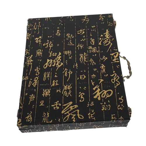 minkissy Mahjong Aufbewahrungsbox aus Holz Tragbare Multifunktionale Spielesteckbox mit Großzügigem Stauraum und Praktischem Griff für Mahjong Schach und Brettspiele minkissy Mahjong Aufbewahrungsbox aus Holz Tragbare Multifunktionale Spielesteckbox mit Großzügigem Stauraum und Praktischem Griff für Mahjong Schach und Brettspiele von minkissy