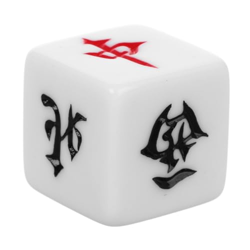 minkissy Mahjong Würfel Partyspiel Kunststoff Kompakt Leicht Tragbar für Brettspiele Windrichtungswürfel Rund Transparent Weiß Vielseitiges Spielzubehör minkissy Mahjong Würfel Partyspiel Kunststoff Kompakt Leicht Tragbar für Brettspiele Windrichtungswürfel Rund Transparent Weiß Vielseitiges Spielzubehör von minkissy