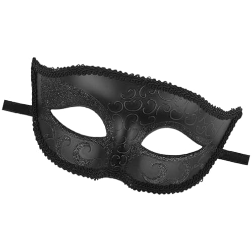 minkissy Maskerade Maske für Halloween und Karneval Stilvolle Halbmaske für Cosplay und Partys aus Sicherem Kunststoff Komfortabel und Rutschfest Geeignet für Männer und Frauen von minkissy
