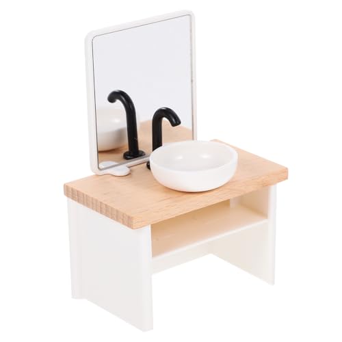 minkissy Maßstab Holz Kunststoff Kompakt Leicht Für Mini Haus Dekoration DIY Szene von minkissy