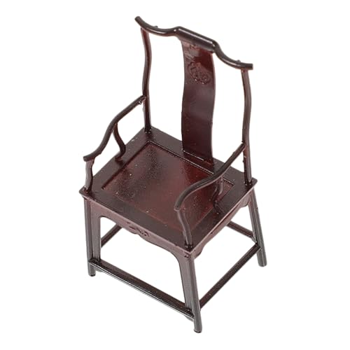 minkissy Maßstab Miniatur Möbel aus Abs Material Traditioneller Chinesischer Purpurholz Mini Stuhl für Puppenhaus Landschaftsmodell minkissy Maßstab Miniatur Möbel aus Abs Material Traditioneller Chinesischer Purpurholz Mini Stuhl für Puppenhaus Landschaftsmodell von minkissy