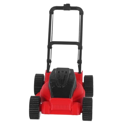 minkissy Spielzeug Rasenmäher Für Junge Mädchen Miniatur-Garten-requisit Leichter Mähgerät-modellbausatz Für Puppenhausdekoration Und Rollenspiele Im Freien von minkissy