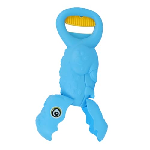 minkissy Mechanischer Greifarm Alligator Greifer Roboterarm mit Glatter Oberfläche Sicherer Greifklauen Mechanismus Blau Fördert Motorik und Umweltbewusstsein Beim im Freien von minkissy