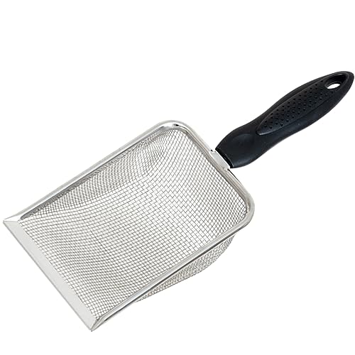 minkissy Mesh Sandschaufel für Tragbare Sandschaufel und Lebensmittel Schaufel für Strand Garten und Mehr mit Maschenfilter Sicher und Langlebig von minkissy