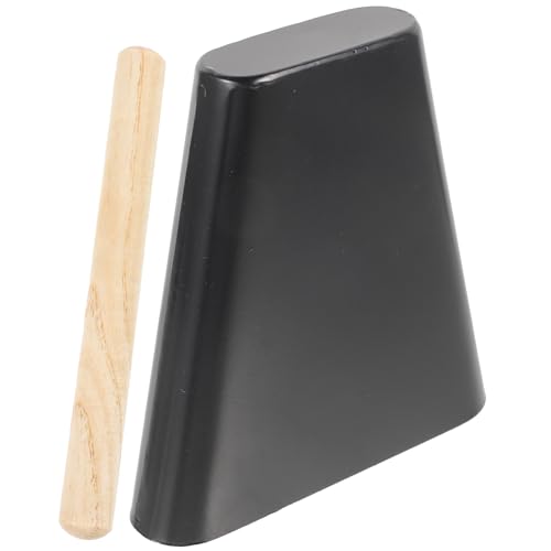 minkissy Metal Cowbell Ergonomisches Percussion Instrument für Sport und Hochzeiten Langlebig und Laut für Musikliebhaber Schwarz minkissy Metal Cowbell Ergonomisches Percussion Instrument für Sport und Hochzeiten Langlebig und Laut für Musikliebhaber Schwarz von minkissy