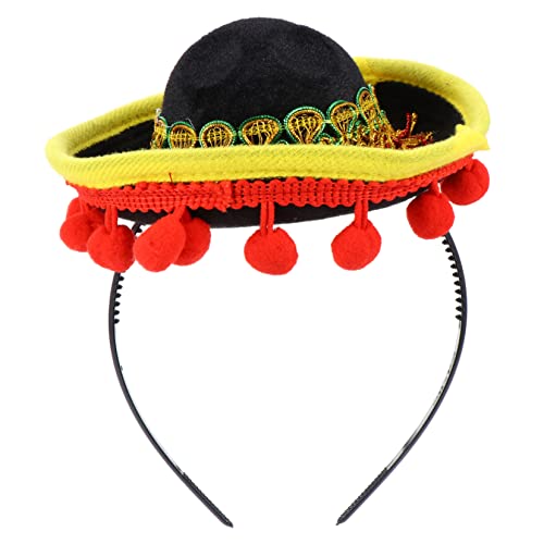 minkissy Mexiko Haarband Cinco De Mayo Stirnband Dia De Muertos-hüte Stirnbänder Für Männer Sombrero-hüte Mit Ballfransen Mexiko Sombrero-mütze Mexiko Haarbänder Mann Maiskuchen Erwachsener minkissy Mexiko Haarband Cinco De Mayo Stirnband Dia De Muertos-hüte Stirnbänder Für Männer Sombrero-hüte Mit Ballfransen Mexiko Sombrero-mütze Mexiko Haarbänder Mann Maiskuchen Erwachsener von minkissy