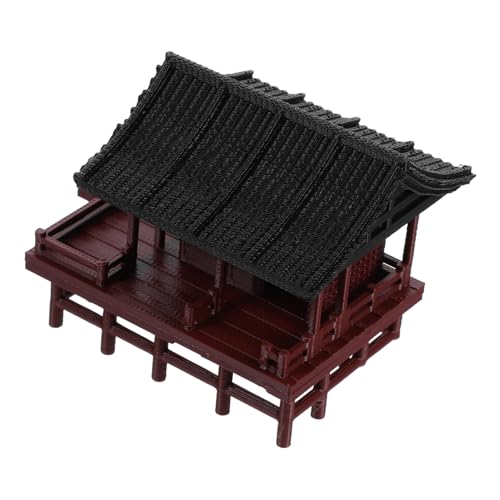 minkissy Mikrolandschafts Dekoration für Aquarium und Bonsai Miniatur Asiatisches Architekturmodell für Terrarium und Garten Vielseitige Anwendung Pflegeleicht Elegantes Design von minkissy
