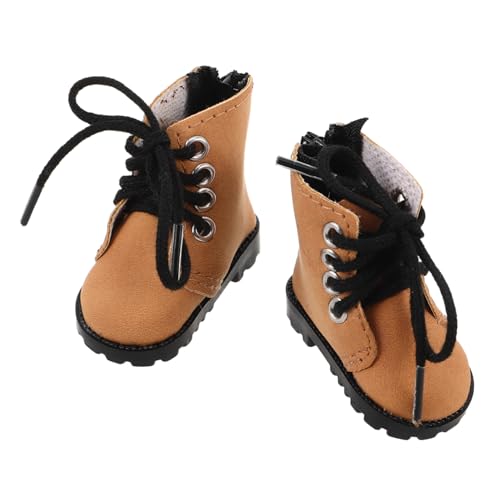 minkissy Mini Doll Boots Bjd Puppenschuhe aus Weichem Material mit Feiner Stilvolle Robuste Miniaturstiefel für Puppenhaus Sammler und Verkleidungsspiel minkissy Mini Doll Boots Bjd Puppenschuhe aus Weichem Material mit Feiner Stilvolle Robuste Miniaturstiefel für Puppenhaus Sammler und Verkleidungsspiel von minkissy