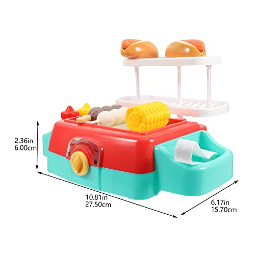 minkissy Mini Grill Lustiges Küchengerät Realistisches Kleines Grillspielset aus Sicherem Kunststoff Pädagogisches Rollenspiel für Mädchen Dekoration und Outdoor Spiel minkissy Mini Grill Lustiges Küchengerät Realistisches Kleines Grillspielset aus Sicherem Kunststoff Pädagogisches Rollenspiel für Mädchen Dekoration und Outdoor Spiel von minkissy