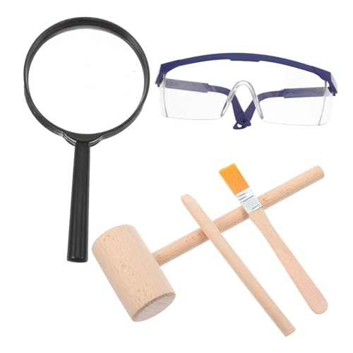 minkissy Mini Holzhammer und Meißel Set für Stem Lernspielzeug Dinosaurier Ausgrabungswerkzeug Pädagogisches Fossilien Grabungsset für Rollenspiel Geeignet Ab Jahren minkissy Mini Holzhammer und Meißel Set für Stem Lernspielzeug Dinosaurier Ausgrabungswerkzeug Pädagogisches Fossilien Grabungsset für Rollenspiel Geeignet Ab Jahren von minkissy