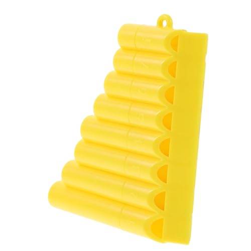 minkissy Mini Panflöte Anfänger Musikinstrument Tragbare Holzflöte Lernspielzeug für Jungen Mädchen mit Glatter Oberfläche und Feiner Verarbeitung minkissy Mini Panflöte Anfänger Musikinstrument Tragbare Holzflöte Lernspielzeug für Jungen Mädchen mit Glatter Oberfläche und Feiner Verarbeitung von minkissy