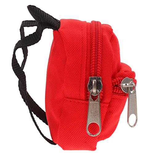 minkissy Mini Puppen Rucksack Polyester Rucksack für Bjd Puppen Dekoratives Zubehör für Puppenhaus Geschenkidee für Sammler Miniatur Puppentasche für Puppenzubehör minkissy Mini Puppen Rucksack Polyester Rucksack für Bjd Puppen Dekoratives Zubehör für Puppenhaus Geschenkidee für Sammler Miniatur Puppentasche für Puppenzubehör von minkissy