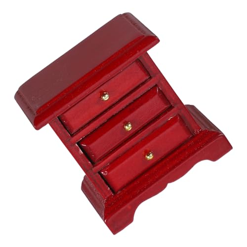 minkissy Mini Puppenhaus Möbel Nachttisch mit Schublade Holz Bedside Table Modell Dekoratives Miniatur Schlafzimmermöbel Zubehör für Puppenhaus Wohnzimmer Langlebig und Detailgetreu minkissy Mini Puppenhaus Möbel Nachttisch mit Schublade Holz Bedside Table Modell Dekoratives Miniatur Schlafzimmermöbel Zubehör für Puppenhaus Wohnzimmer Langlebig und Detailgetreu von minkissy