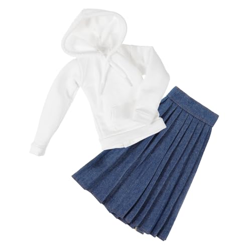 minkissy Mini Puppenkleidung für Puppen Weicher Hoodie und Blauer Wiederverwendbares Puppenzubehör Detailreiche Komfortable und Langlebige Puppenkostüme minkissy Mini Puppenkleidung für Puppen Weicher Hoodie und Blauer Wiederverwendbares Puppenzubehör Detailreiche Komfortable und Langlebige Puppenkostüme von minkissy