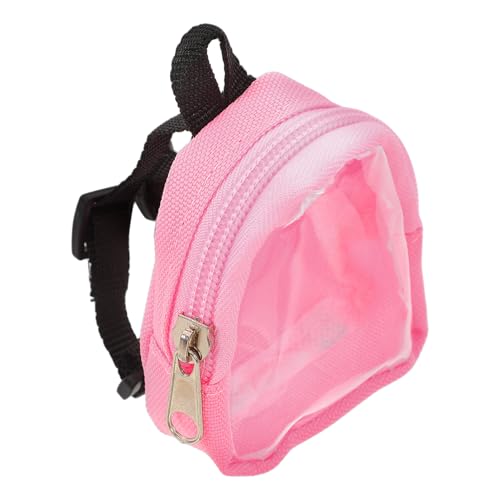 minkissy Mini Puppenrucksack mit Fenster Transparentes Design Süße Schulranzen für Mädchenspielzeug Praktische Aufbewahrung für Puppen und Zubehör für Kreative Spielmomente minkissy Mini Puppenrucksack mit Fenster Transparentes Design Süße Schulranzen für Mädchenspielzeug Praktische Aufbewahrung für Puppen und Zubehör für Kreative Spielmomente von minkissy
