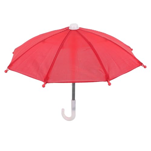 minkissy Mini Regenschirm für Puppen Dekorativer Schirm für Puppenhaus Leicht und Tragbar für Hochzeiten Fotoshootings und Kreative Deko von minkissy