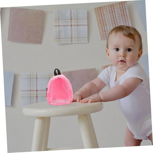 minkissy Mini Rucksack für Puppen mit Klarsichtfenster Niedlicher Verstellbarer Puppen Rucksack für Große Stoffpuppen für Schulzubehör und Spielzeugaufbewahrung minkissy Mini Rucksack für Puppen mit Klarsichtfenster Niedlicher Verstellbarer Puppen Rucksack für Große Stoffpuppen für Schulzubehör und Spielzeugaufbewahrung von minkissy