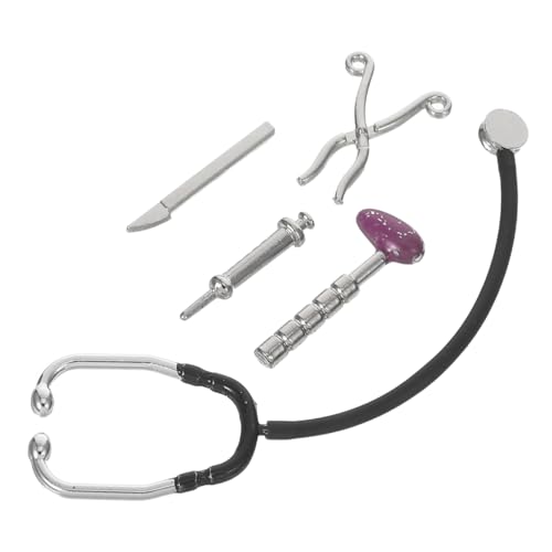 minkissy Miniatur Arztset Teilig Realistische Miniatur Arztwerkzeuge für Puppenhaus Detailgetreues Doktor Zubehör Kreatives Micro Landschaft DIY Fördert Kindliche Fantasie und minkissy Miniatur Arztset Teilig Realistische Miniatur Arztwerkzeuge für Puppenhaus Detailgetreues Doktor Zubehör Kreatives Micro Landschaft DIY Fördert Kindliche Fantasie und von minkissy