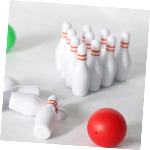 minkissy Miniatur Bowling Set Teilig Mini Bowlingkugeln und Miniaturspielzeug Puppenhaus Dekoration Leicht Sicher Fördert Kreativität und Feinmotorik minkissy Miniatur Bowling Set Teilig Mini Bowlingkugeln und Miniaturspielzeug Puppenhaus Dekoration Leicht Sicher Fördert Kreativität und Feinmotorik von minkissy