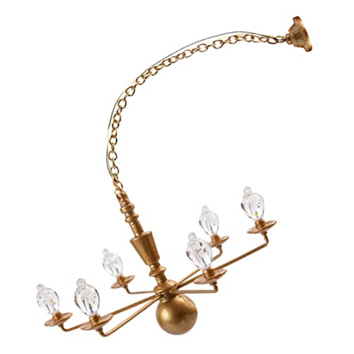 minkissy Miniatur Deckenlampe für Puppenhaus Elegante Simulationsbeleuchtung für DIY House Szenen für Kreative und Freunde Dekorative Sandtischmodelle minkissy Miniatur Deckenlampe für Puppenhaus Elegante Simulationsbeleuchtung für DIY House Szenen für Kreative und Freunde Dekorative Sandtischmodelle von minkissy