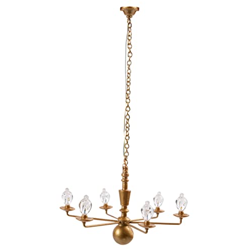 minkissy Miniatur Deckenleuchte Modell Elegante Miniaturlampe für Puppenhaus Dekoration und Landschaftslicht Kompakte Installieren Stilvolles Design für Handwerk von minkissy
