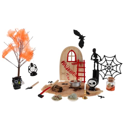 minkissy Miniatur Halloween Figuren aus Robustem Harz Detailreiche Spuk-Accessoires für Puppenhaus Feengarten Dekoration Vielseitig Einsetzbar für Halloween Party und Kreativaktivitäten minkissy Miniatur Halloween Figuren aus Robustem Harz Detailreiche Spuk-Accessoires für Puppenhaus Feengarten Dekoration Vielseitig Einsetzbar für Halloween Party und Kreativaktivitäten von minkissy