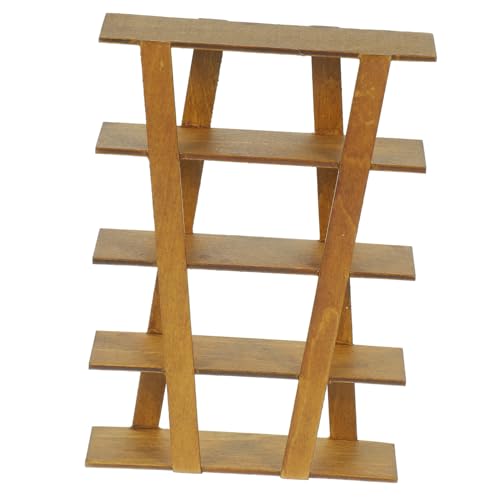 minkissy Miniatur Holzmöbel Aufbewahrungsregal Maßstab Puppenhaus Zubehör Holzhandwerk Dekoratives Miniaturhaus Möbelmodell für Realistische Szenen minkissy Miniatur Holzmöbel Aufbewahrungsregal Maßstab Puppenhaus Zubehör Holzhandwerk Dekoratives Miniaturhaus Möbelmodell für Realistische Szenen von minkissy