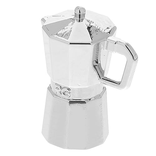minkissy Miniatur Kaffeemaschine Silber mit Deckel und Griff Realistisches Puppenhaus Zubehör für Küchen Dekoration Teiliges Modell für Detailreiche Puppenstuben und Geschenkideen minkissy Miniatur Kaffeemaschine Silber mit Deckel und Griff Realistisches Puppenhaus Zubehör für Küchen Dekoration Teiliges Modell für Detailreiche Puppenstuben und Geschenkideen von minkissy