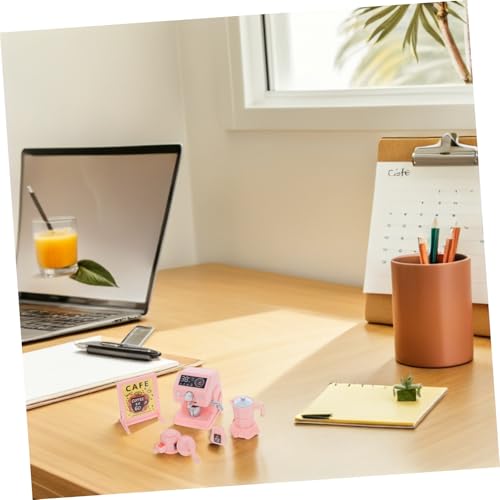 minkissy Miniatur Kaffeemaschine für Kleinkinder Realistische Küchen Spielgeräte Tragbar und Robust Zubehör für Puppenhaus und Rollenspiele minkissy Miniatur Kaffeemaschine für Kleinkinder Realistische Küchen Spielgeräte Tragbar und Robust Zubehör für Puppenhaus und Rollenspiele von minkissy