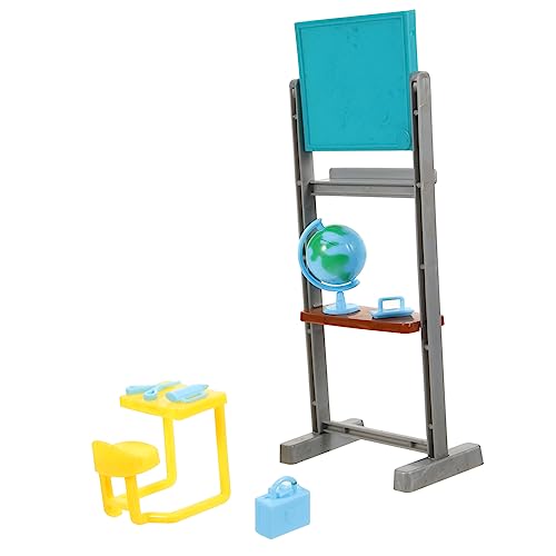 minkissy Miniatur Klassenzimmer Zubehör Realistische Kleine Schultafel Miniatur Schreibtisch Modell Langlebige Puppenhaus Dekoration für Mini Haus Lernumgebung minkissy Miniatur Klassenzimmer Zubehör Realistische Kleine Schultafel Miniatur Schreibtisch Modell Langlebige Puppenhaus Dekoration für Mini Haus Lernumgebung von minkissy
