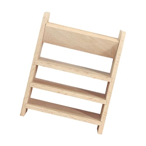 minkissy Miniatur Modell Aufbewahrungsregal Kreatives DIY Zubehör Puppenmöbel für Puppenhaus Schlafzimmer und Jugendzimmer Dekoration minkissy Miniatur Modell Aufbewahrungsregal Kreatives DIY Zubehör Puppenmöbel für Puppenhaus Schlafzimmer und Jugendzimmer Dekoration von minkissy