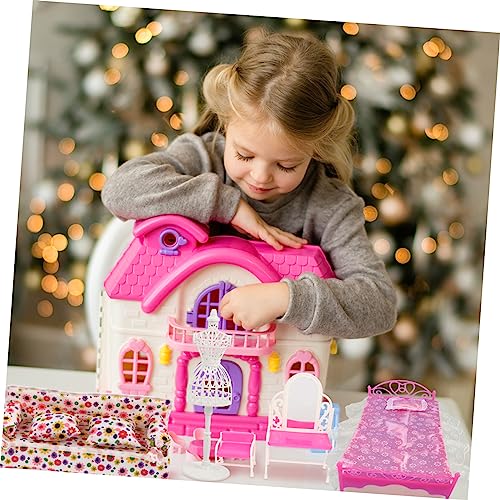minkissy Miniatur Puppenhaus Möbel Dresser Modell Umweltfreundliches Mini Haus Zubehör Realistische Schlafzimmer Dekoration Geeignet für Puppen Detailreiche Möbel von minkissy