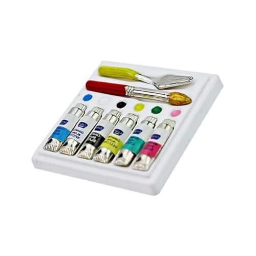 minkissy Miniatur Puppenhaus Realistische Imitation Aquarell Detailreiche Mini Wasserfarben Figuren Kreative Mini Haus Szene Dekoration Lebendige Handgefertigte Miniaturmodelle minkissy Miniatur Puppenhaus Realistische Imitation Aquarell Detailreiche Mini Wasserfarben Figuren Kreative Mini Haus Szene Dekoration Lebendige Handgefertigte Miniaturmodelle von minkissy