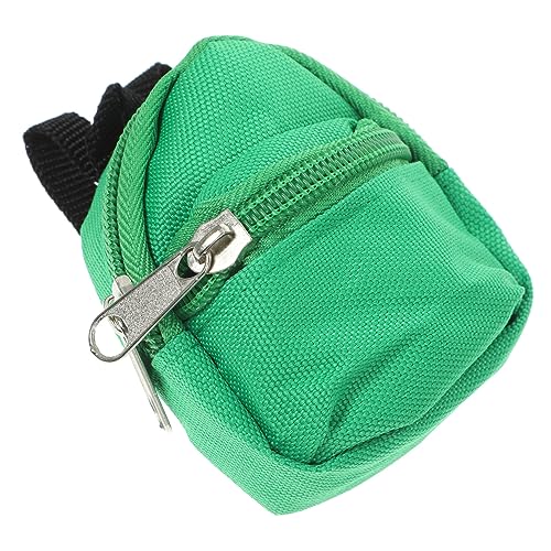minkissy Miniatur Rucksack Grün Mini Haus Ornament Miniatur Schulrucksack Puppenhaus Deko Zubehör für Sammler und Mini Haus Dekoration minkissy Miniatur Rucksack Grün Mini Haus Ornament Miniatur Schulrucksack Puppenhaus Deko Zubehör für Sammler und Mini Haus Dekoration von minkissy
