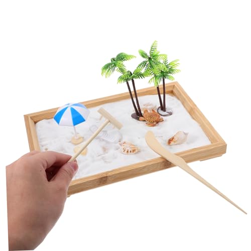 minkissy Miniatur Sandspielset mit Zen Garten Stressreduzierend Kreativ Gestaltbar Meditative Entspannung für Büro und Zuhause Dekoratives für Wohlbefinden und minkissy Miniatur Sandspielset mit Zen Garten Stressreduzierend Kreativ Gestaltbar Meditative Entspannung für Büro und Zuhause Dekoratives für Wohlbefinden und von minkissy