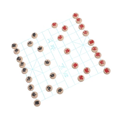 minkissy Miniatur Schach Set für Puppenhaus Realistische Schachfiguren und Spielbrett Perfektes Zubehör für Kreative Raumdekoration und Fantasievolles Spiel von minkissy
