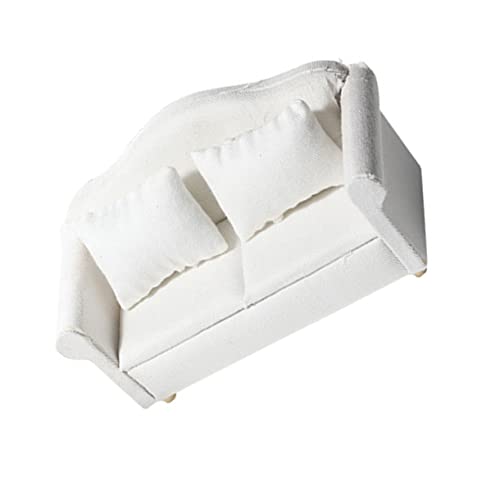 minkissy Miniatur Sofa Set für Puppenhaus Teiliges Möbelset mit Kissen Hochwertige Miniaturmöbel für Puppenhaus Dekoration und Fotorequisiten minkissy Miniatur Sofa Set für Puppenhaus Teiliges Möbelset mit Kissen Hochwertige Miniaturmöbel für Puppenhaus Dekoration und Fotorequisiten von minkissy