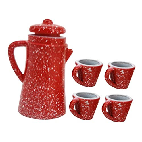 minkissy Miniatur Teeservice Teiliges Set aus Leichter Legierung Kleine und Mini Tassen Dekoratives Puppenhaus Zubehör für DIY und Kunsthandwerk minkissy Miniatur Teeservice Teiliges Set aus Leichter Legierung Kleine und Mini Tassen Dekoratives Puppenhaus Zubehör für DIY und Kunsthandwerk von minkissy