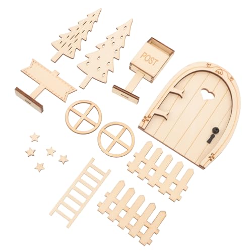 minkissy Miniatur Weihnachtsfeen Tür Dekoratives Miniatur Ornament Kit Realistisch Gestaltete Puppenhaus Deko für Weihnachtsdeko Langlebig und Detailreich Geeignet für und Szenen minkissy Miniatur Weihnachtsfeen Tür Dekoratives Miniatur Ornament Kit Realistisch Gestaltete Puppenhaus Deko für Weihnachtsdeko Langlebig und Detailreich Geeignet für und Szenen von minkissy