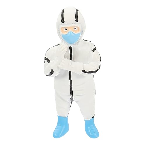 minkissy Miniaturfiguren Lifelike Ärzte Figurine für Miniaturhäuser und Sandtisch Dekoration Zubehör für Mikro Landschaften und Schulprojekte von minkissy