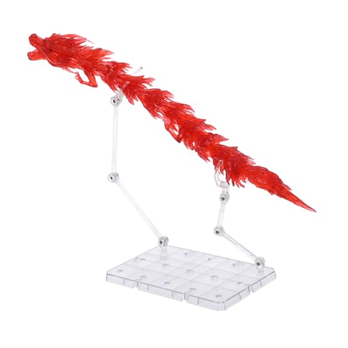minkissy Modell Display Set mit Einstellbarem Dracheneffekt Dekoratives Zubehör für Actionfiguren Detailreiche Modelldekoration für Sammler und DIY Enthusiasten von minkissy