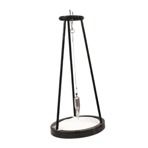 minkissy Moderner Desktop Sandpendel aus Metall Kreative Newton Schreibtisch Deko Kleines Regal und Bücherregal Ornament Elegantes Stressabbau Einzigartiges Home Office Accessoire von minkissy