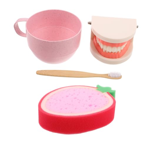 minkissy Montessori Kinderzahnpflegeset mit Zahnarztwerkzeugen und Kindgerechtem Zahnmodell für Frühe Bildung Sicheres Lernspielzeug zur Zahnreinigung und Kognitiven Entwicklung von minkissy Montessori Kinderzahnpflegeset mit Zahnarztwerkzeugen und Kindgerechtem Zahnmodell für Frühe Bildung Sicheres Lernspielzeug zur Zahnreinigung und Kognitiven Entwicklung von von minkissy