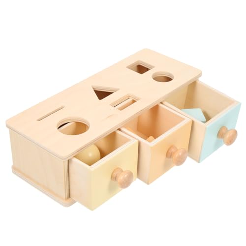 minkissy Montessori Objekt Permanenz Box für Farbige Lernspielzeug aus Holz Pädagogisches Motorik Konzentration und Kreativität für Kleinkinder Ab Jahr minkissy Montessori Objekt Permanenz Box für Farbige Lernspielzeug aus Holz Pädagogisches Motorik Konzentration und Kreativität für Kleinkinder Ab Jahr von minkissy