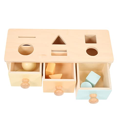 minkissy Montessori Objektbox aus Holz Multifunktionale Schubladenbox für Lernspielzeug zur Motorischer Fähigkeiten und Objektbeständigkeit für Jahre Pädagogisches minkissy Montessori Objektbox aus Holz Multifunktionale Schubladenbox für Lernspielzeug zur Motorischer Fähigkeiten und Objektbeständigkeit für Jahre Pädagogisches von minkissy