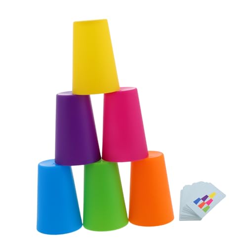 minkissy Montessori Stapelbecher Konzentrationsspiel für Förderndes Stapelspiel zur Gehirnentwicklung Outdoor Aktivität für Jungen und Mädchen Teiliges Lernspielzeug minkissy Montessori Stapelbecher Konzentrationsspiel für Förderndes Stapelspiel zur Gehirnentwicklung Outdoor Aktivität für Jungen und Mädchen Teiliges Lernspielzeug von minkissy